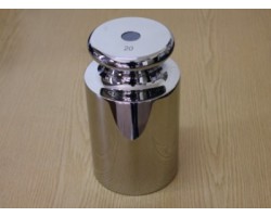Гиря 20кг, F2 OIML R 111-1 с головкой, в аллюминиевом футляре, с захватом для подъема